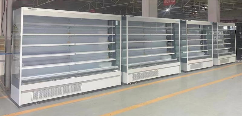 یخچال صنعتی میوه ساخته شده برای عرضه میوه‌ های باکیفیت